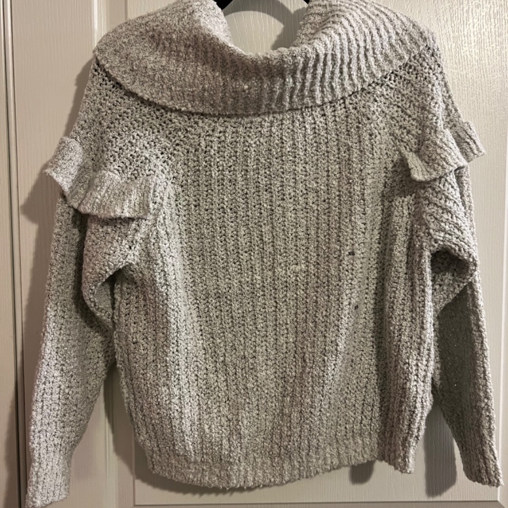 Express Ruffled Sweater - Picture 2 of 3